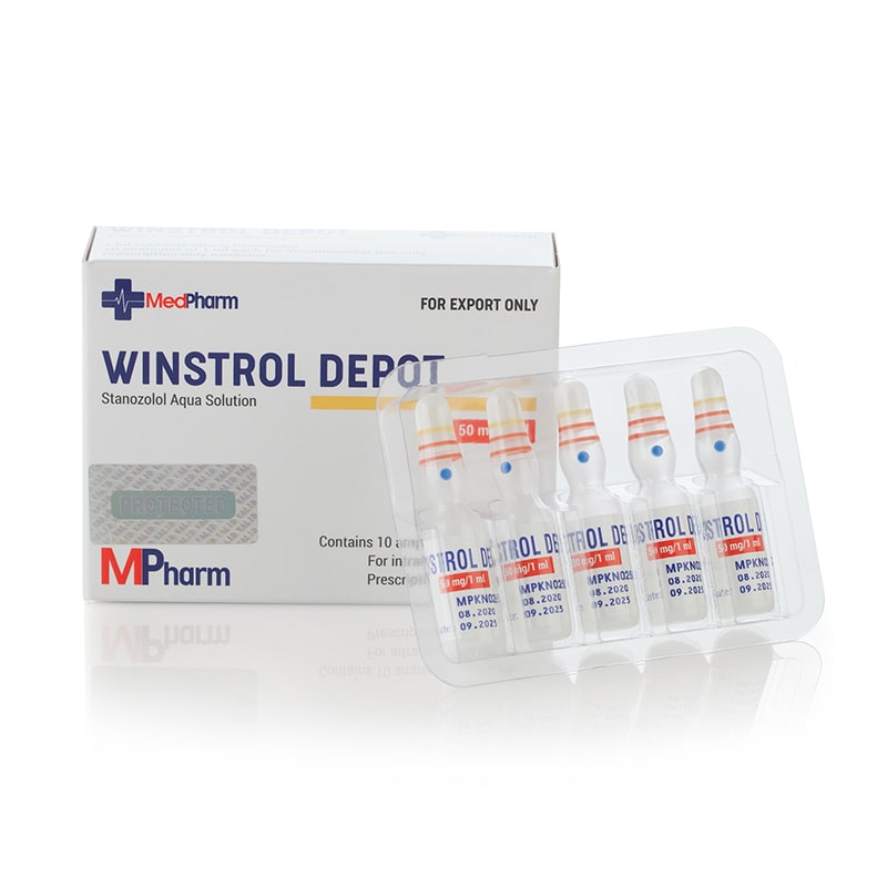 Winstrol Depot – 10 амп. х 50 мг.