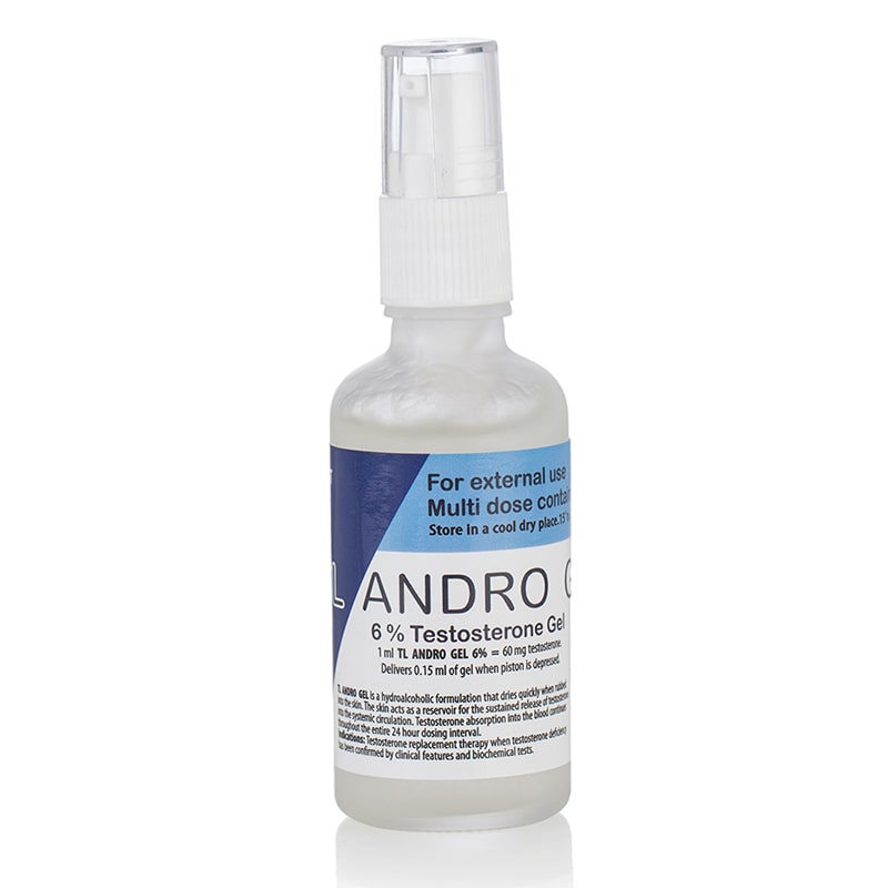 Androgel 6% (тестостерон гел) – 50 мл.