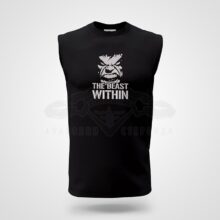 Mens Tank Black 4 The beast within