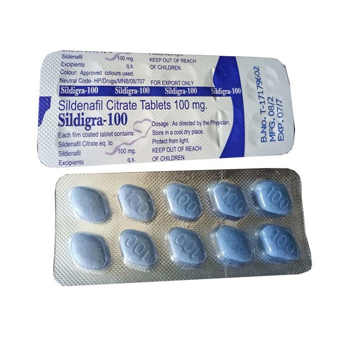 Sildigra 100 (Sildenafil) – 10 табл. х 100 мг.