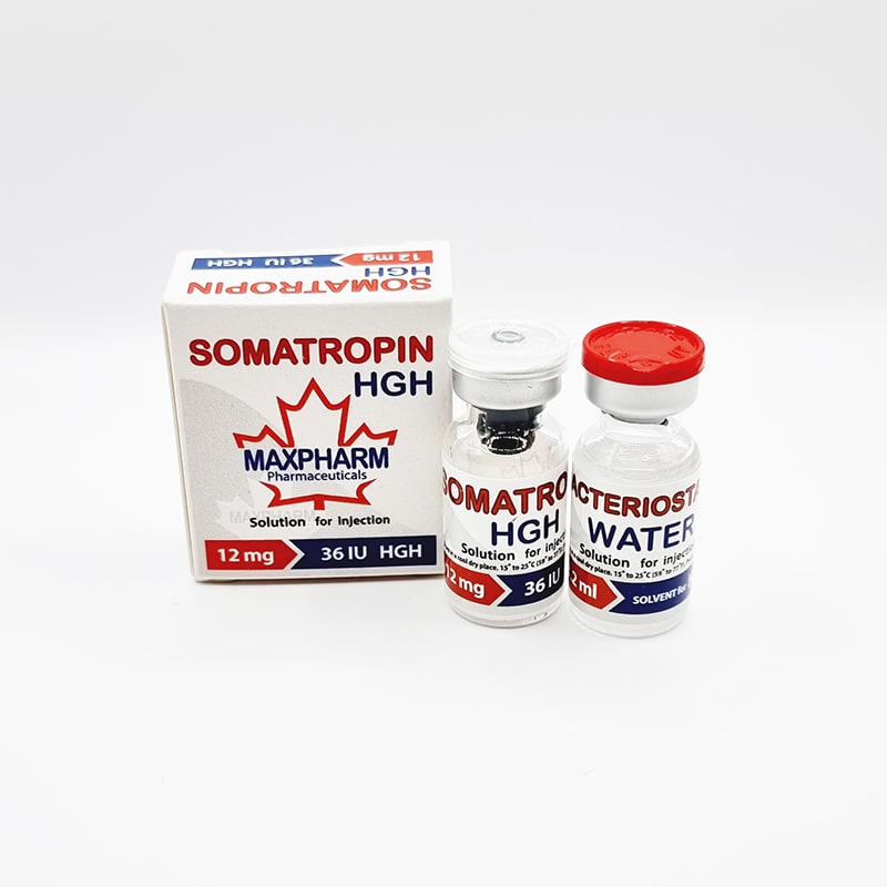 Somatropin HGH (хормон на растежа) + бактериостатична вода – 36IU