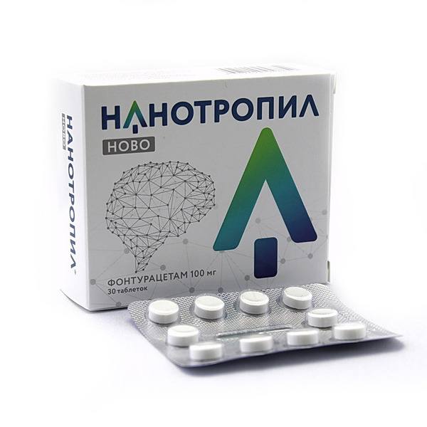 NANOTROPIL® (Phenylpiracetam) – 10 табл. х 100 мг.