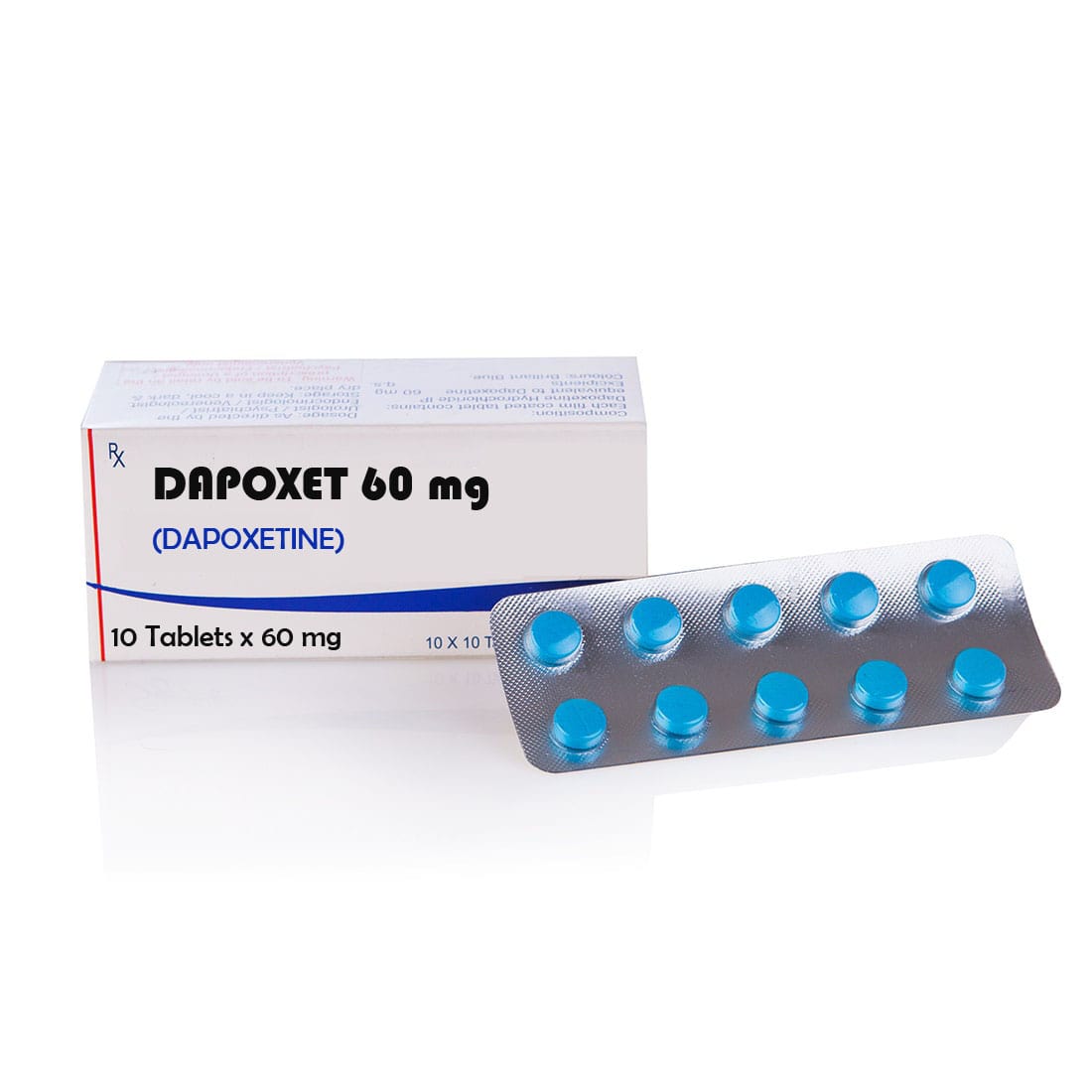 Dapoxet 60 (Dapoxetine) – 10 табл. х 60 мг.