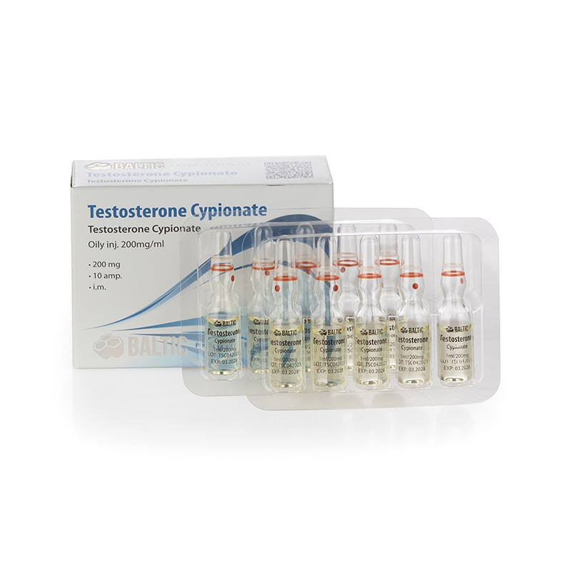 Testosterone Cypionate – 10 амп. х 200 мг.