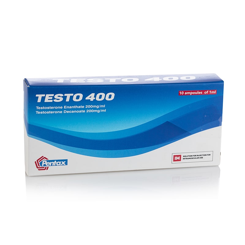 Testo 400 (Testosterone Enanthate and Decanoate mix) 10 амп. х 400 мг.