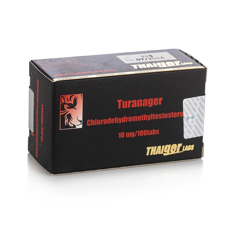 Turanager (Turanabol) 100 табл. х 10 мг.