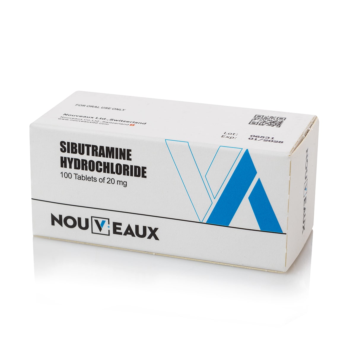 Sibutramine Hydrochloride 100 табл. х 20 мг.