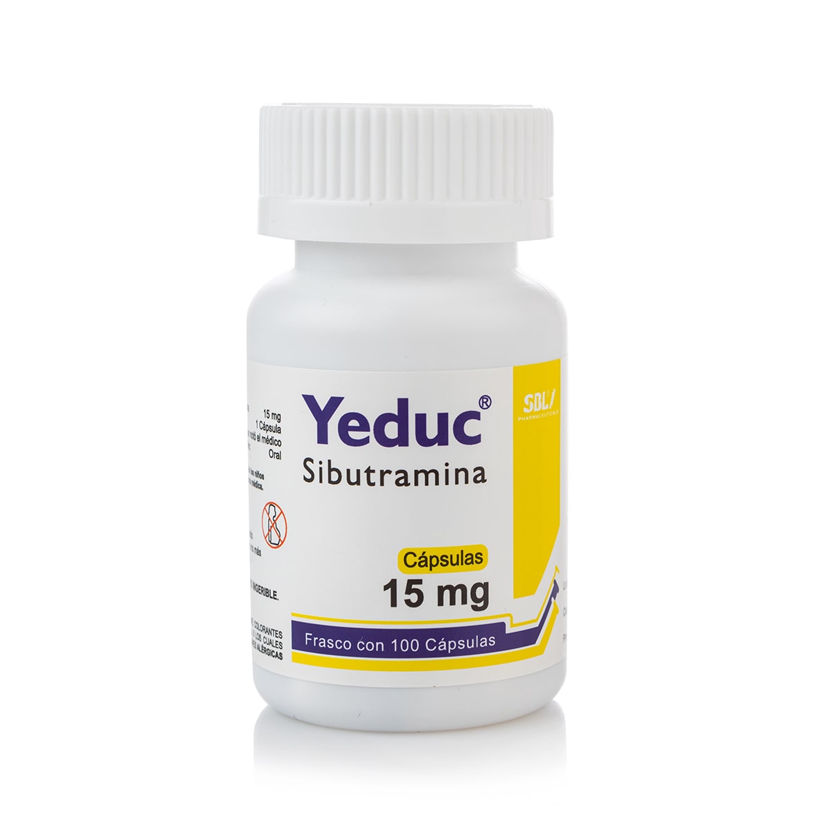 Yeduc (Sibutramine) 100 капс. х 15 мг.