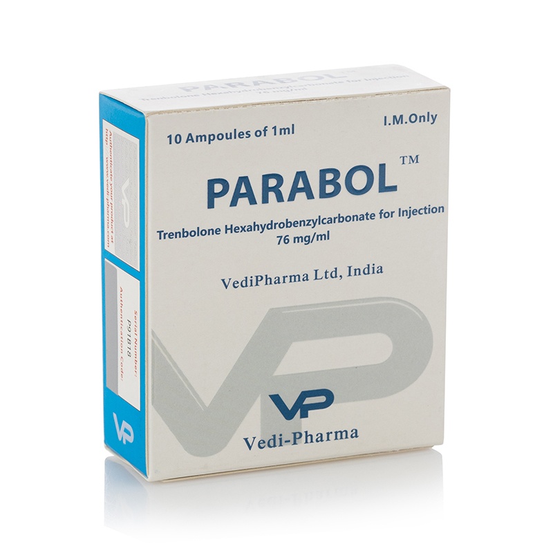 Parabol (Trenbolone Hexahydrobenzylcarbonate) 10 амп. х 76 мг.
