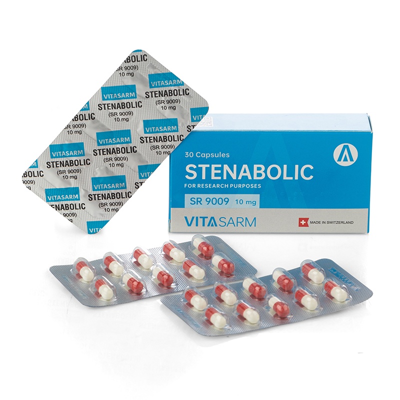 Stenabolic (SR 9009) 30 капс. х 10 мг.
