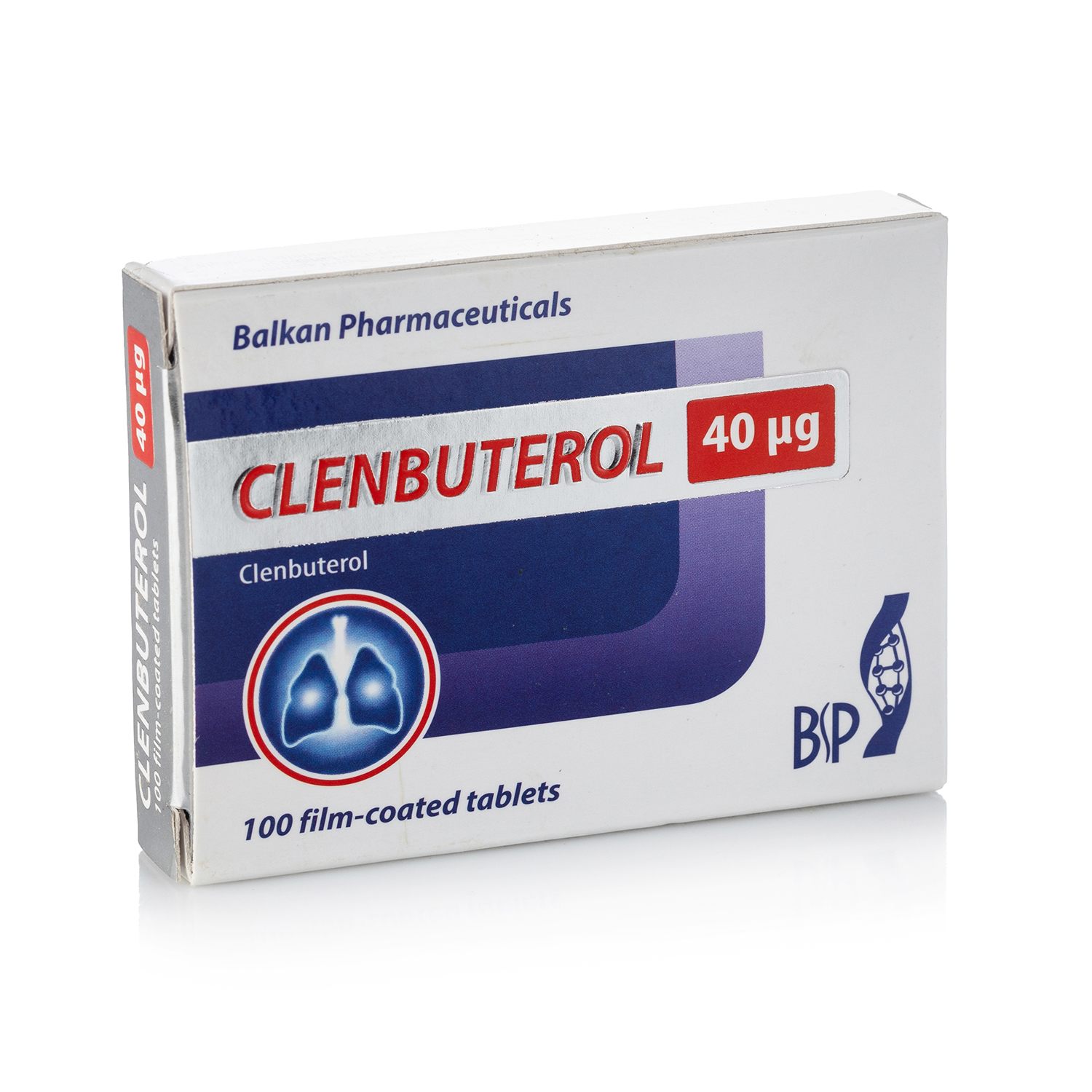 Clenbuterol 100 табл. х 40 мкг.
