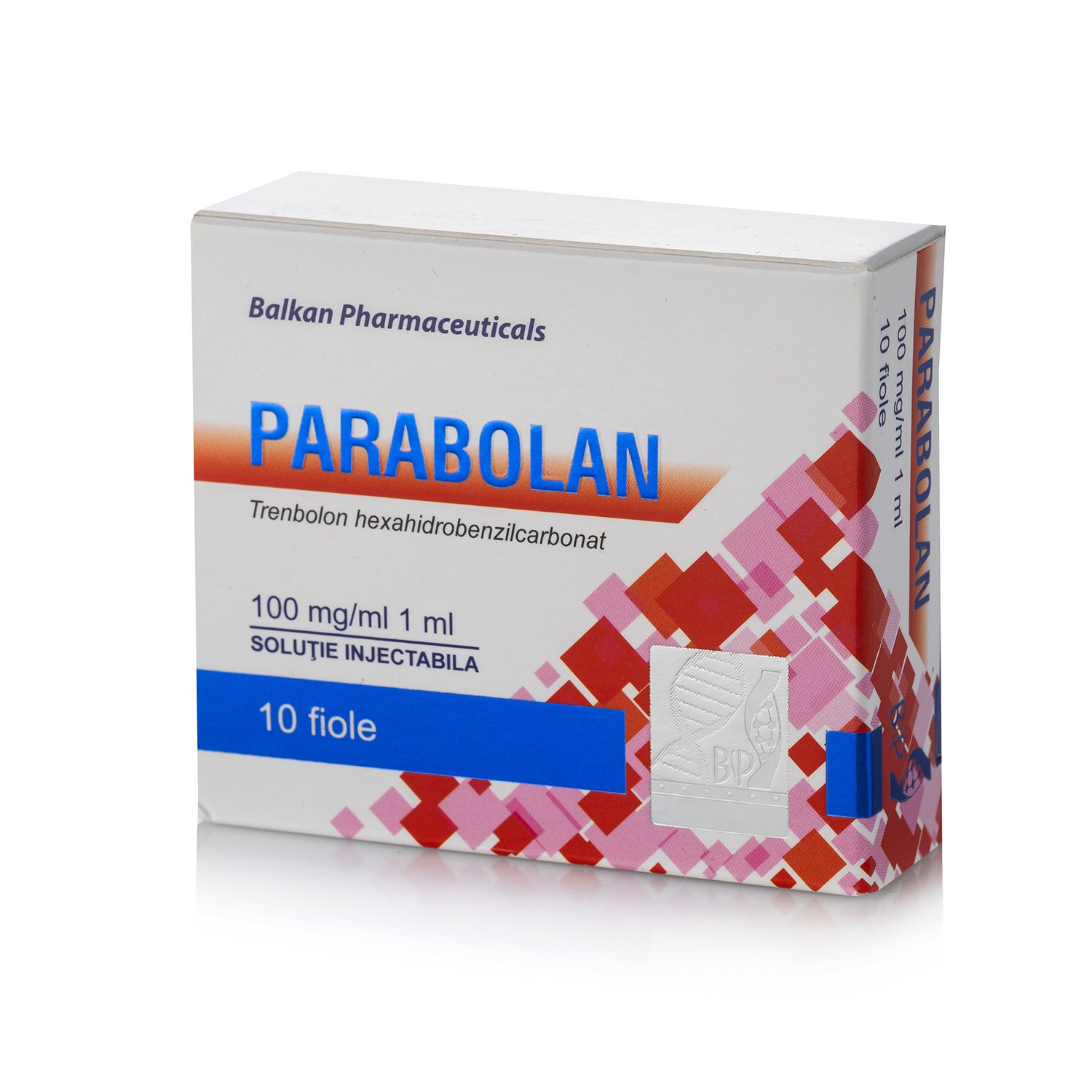Parabolan (Trenbolone Hexahydrobenzylcarbonate) 10 амп. х 100 мг.