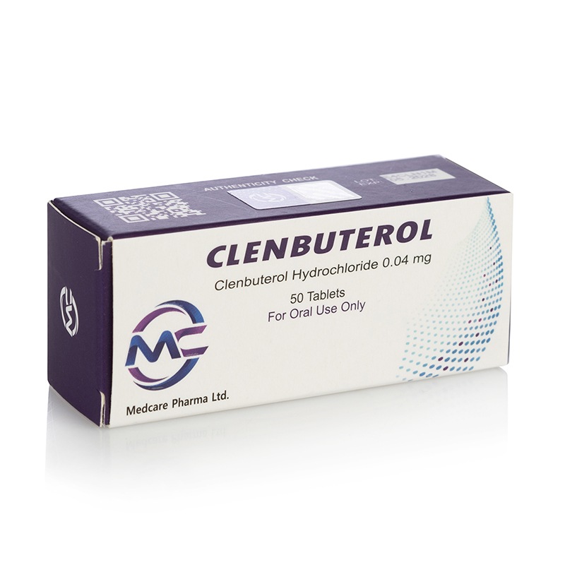 Clenbuterol (Clenbuterol Hydrochloride) 50 табл. х 0.04 мг.